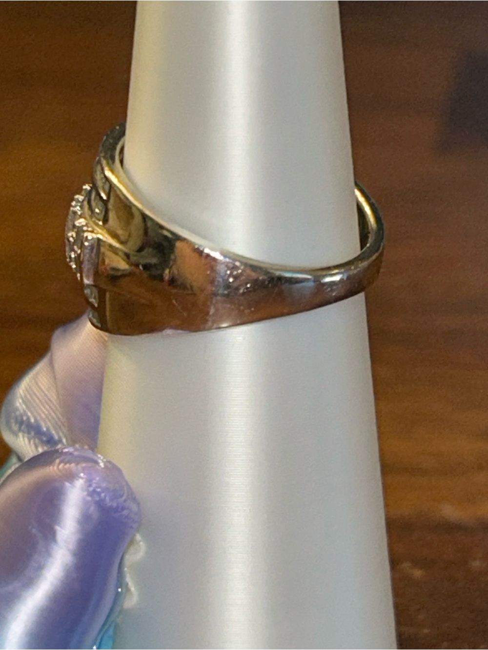 Ross-Simons 2.00ctw Baguette & Round Diamond 925 Silver Multi-Row Ring Size 10 - Picture 4 of 16